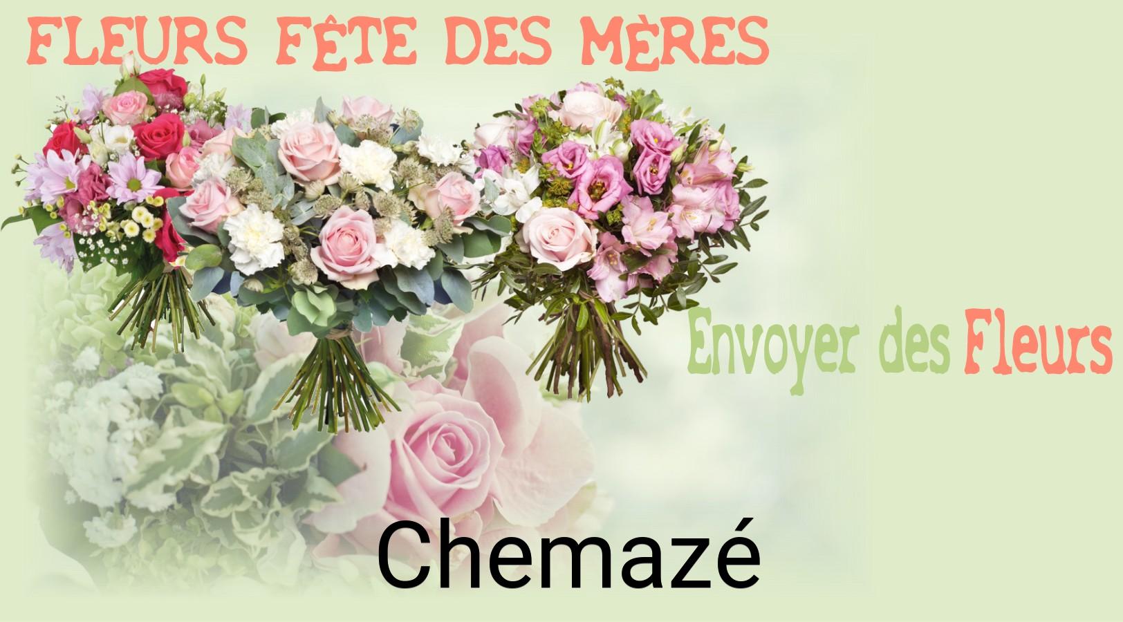 Bouquet de Fête des Mères livré à Chemazé